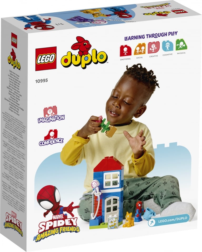 La maison de Spider-Man - LEGO® DUPLO® Super Heroes - 10995 - LEGO Duplo -  Premiers jeux de construction | Cultura