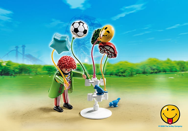 Kakemono Playmobil motif défilé 2 m sur 75 cm