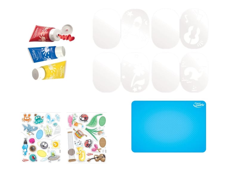 Kit Peinture Aux Doigts Peinture Aux Doigts Peinture Pour Enfant Cultura