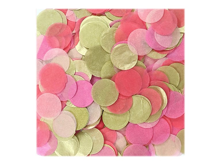 Guirlande En Papier Frangé – 36 Pièces Multicolores (Rose Rouge/Rose/Orange) – Déco Fête Anniversaire, Mariage, Baby Shower - 2