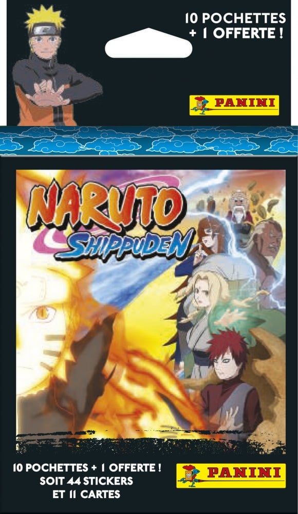 Blister de 6 pochettes Naruto Shippuden 