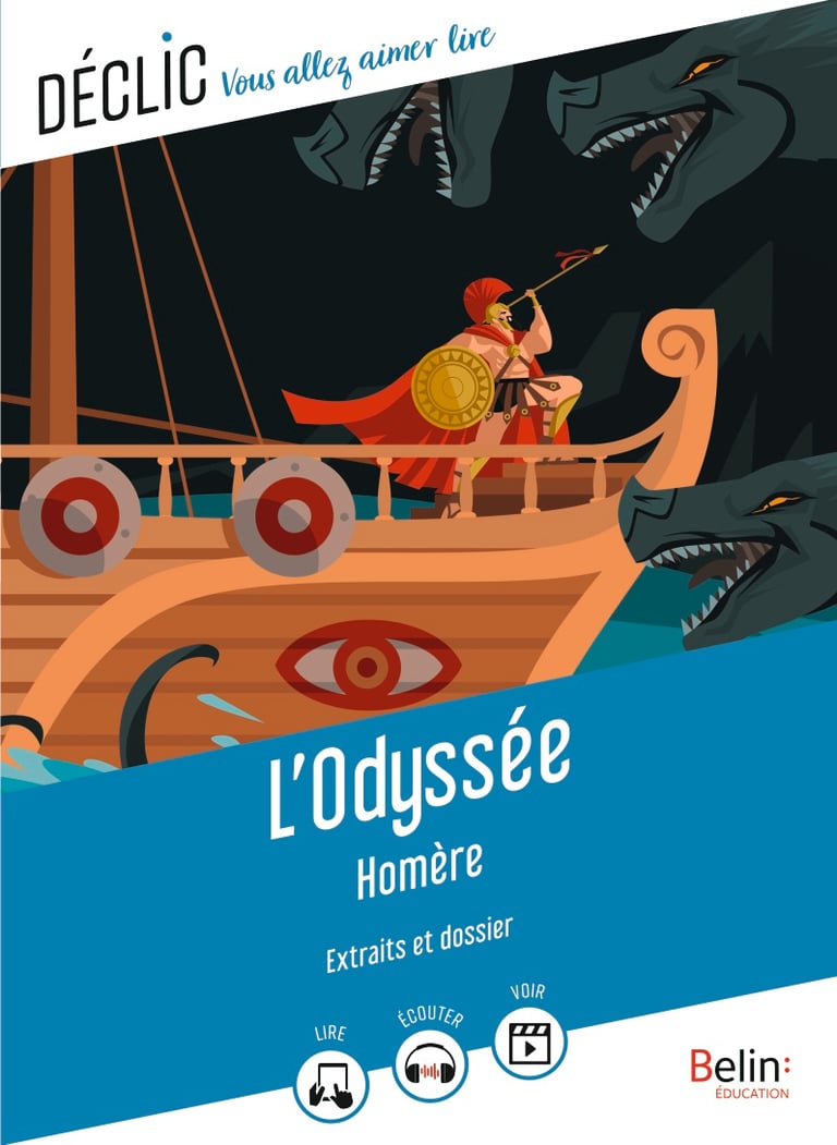 Livre Audio L Odyssee D Homere L'Odyssée : Homère - 9791035817428 | Cultura