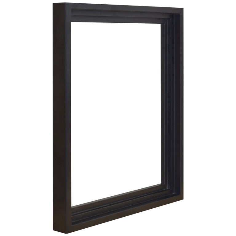 Caisse américaine Noir 30 x 30 cm Caisses américaines Cadres