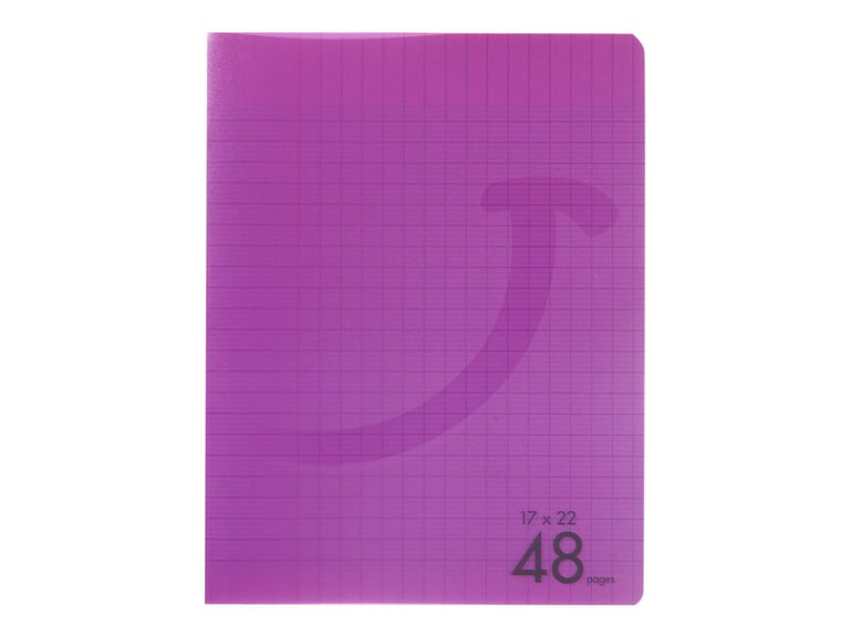 Cahier - 17 x 22 cm - 48 pages grands carreaux - Cultura - Cahiers