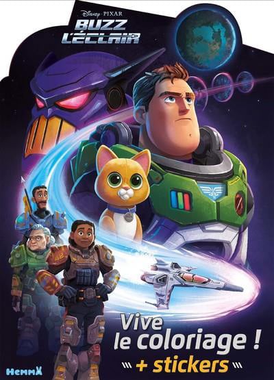 Disney pixar buzz l'eclair - vive le coloriage ! : Collectif - 2508052701 -  Livres jeux et d'activités | Cultura