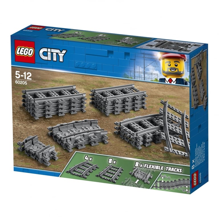 LEGO City 60205 Pack de Rails 