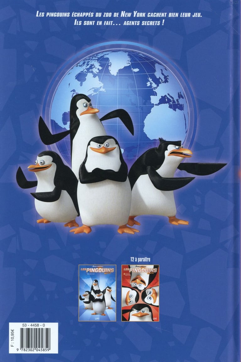 Que Cachent Les Manchots Pix Reponse Les pingouins de madagascar t.1 - complètement givrés ! : Alex  Matthews,Lucas Fereyra - 2302045858 - BD Jeunesse | Cultura