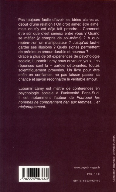 Les Vrais Signes De L Amour Naissant En 50 Experiences Lubomir Lamy Livres De Developpement Personnel Livres De Bien Etre Cultura