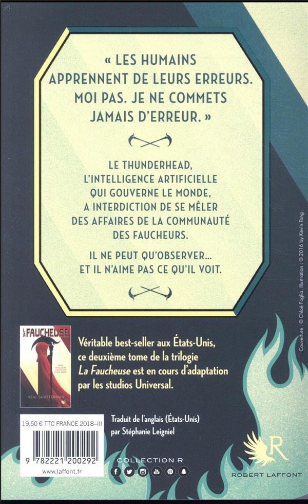 La faucheuse Tome 2 Thunderhead Neal Shusterman 2221200292 Romans Livres dès 12 ans