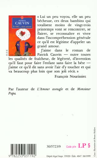 E Mc2 Mon Amour Patrick Cauvin Livres De Poche Cultura