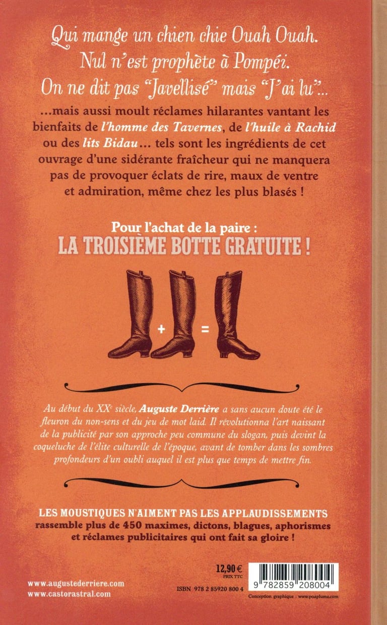 Les Moustiques N Aiment Pas Les Applaudissements Auguste Derriere Cultura Les Moustiques N Aiment Pas Les Applaudissements Auguste Derriere Cultura