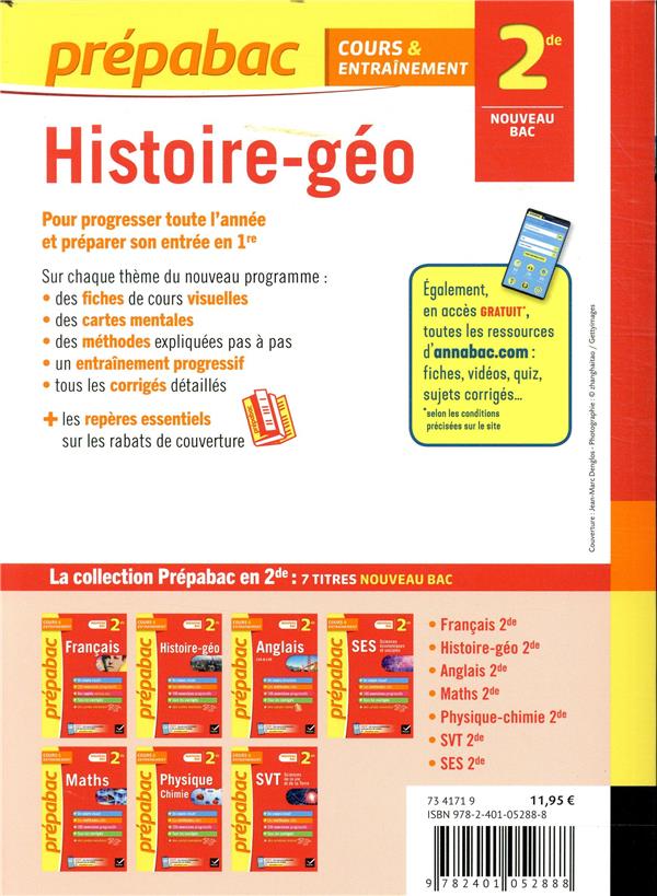 Prépabac histoiregéo 2nde Christophe Clavel,Florence Holstein