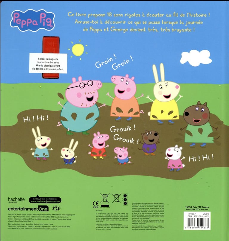 PEPPA PIG: THE Train Ride Par ,Très Bon Used Livre (Livre de Poche