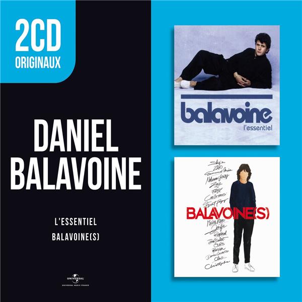 2 CD COMPIL 31 TITRES--DANIEL BALAVOINE--L' ESSENTIEL... 