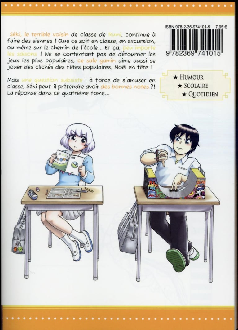 Comment Faire Un Sale Coup à Son Voisin Seki, mon voisin de classe t.4 : Takuma Morishige - 2369741015 - Shonen |  Cultura