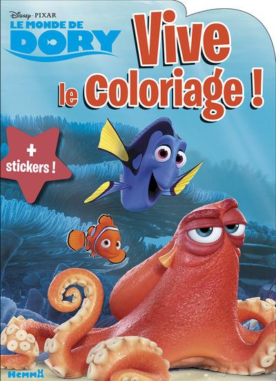 Vive Le Coloriage Le Monde De Dory Nathalie Wilkin Livres Jeux Et Dactivités Cultura 