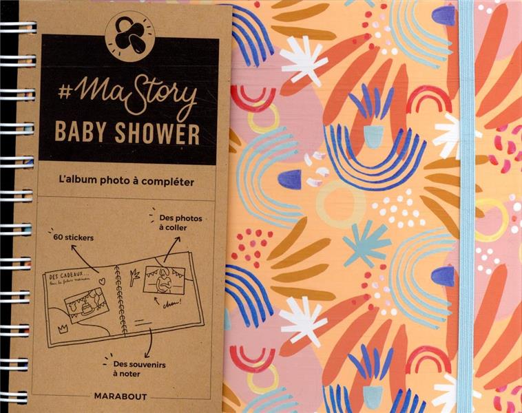 Ma Story Baby Shower L Album Photo A Completer Collectif Livre Famille Education Cultura
