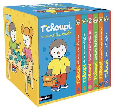 T Choupi Coffret Ma Petite Ecole Thierry Courtin Livres Sur La Famille Pour Enfants Livres D Eveil Pour Bebes Livres Pour Bebes Et Tout Petits Cultura