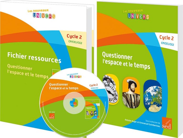 Page De Garde Ce1 Questionner Le Temps Et L'espace Questionner l'espace et le temps - cycle 2 - cp, ce1, ce2 : Collectif