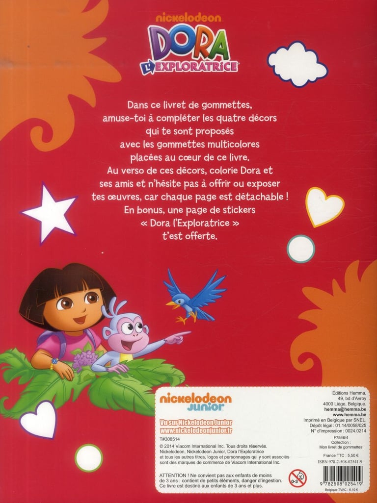 Dora L'exploratrice - Ma Collection : Je Grandis Avec... 302