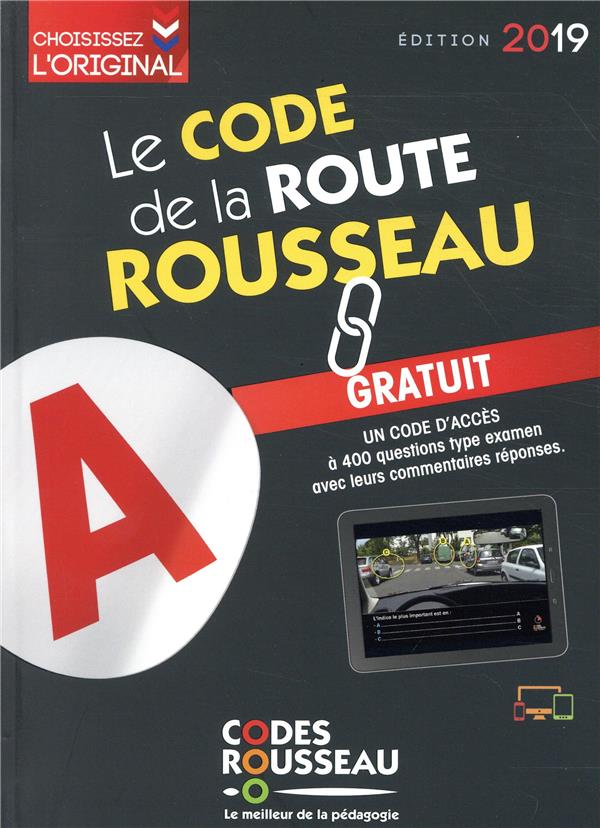 Code rousseau de la route b (édition 2019) : Collectif - 270951463X ...