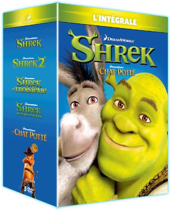 L Integrale Shrek Le Chat Potte Dessins Animes Films Et Dessins Animes Cultura