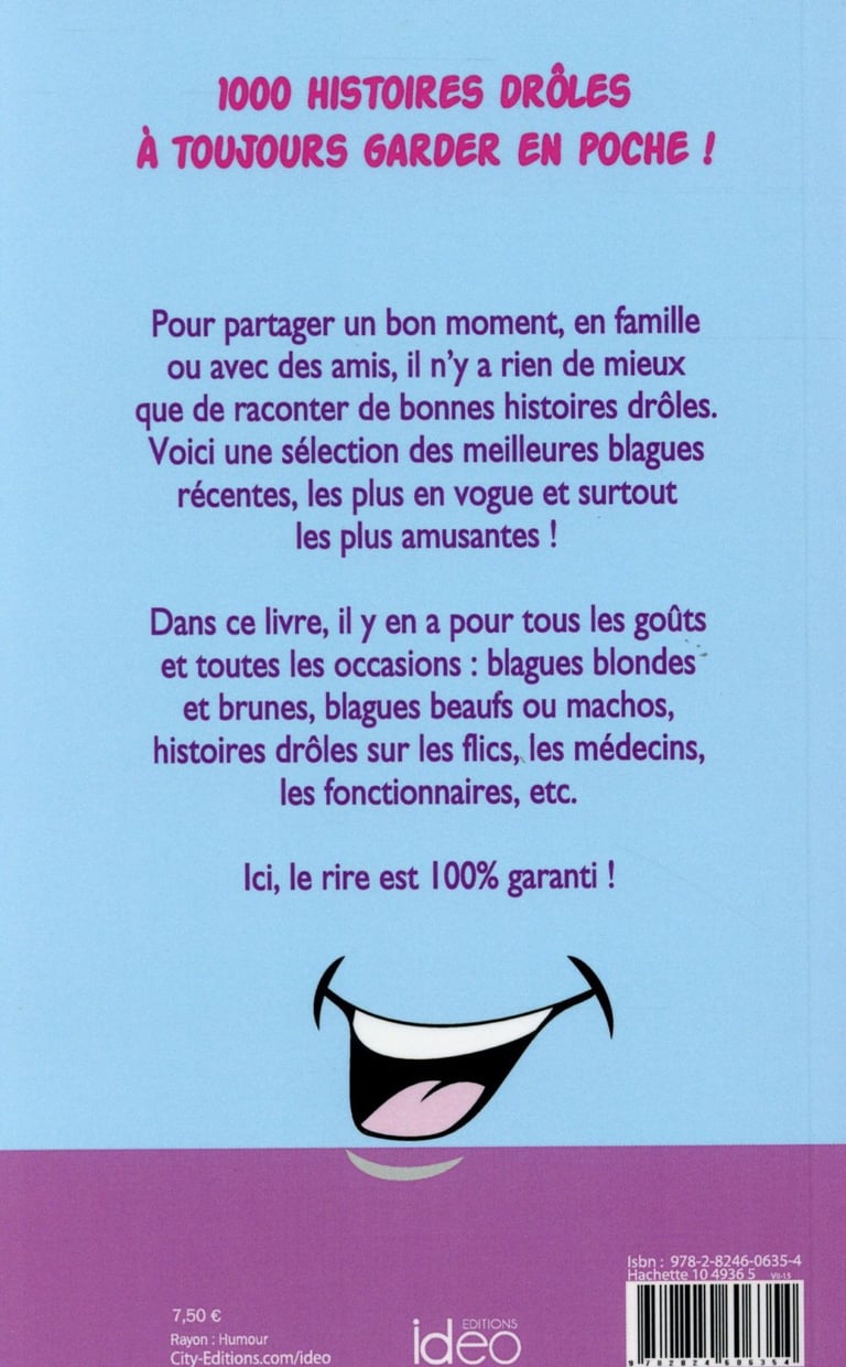 Blagues En Poche Sebastien Lebrun 2824606355 Livres De Poche Cultura