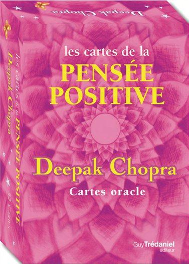 Les Cartes De La Pensee Positive Coffret Deepak Chopra Cultura