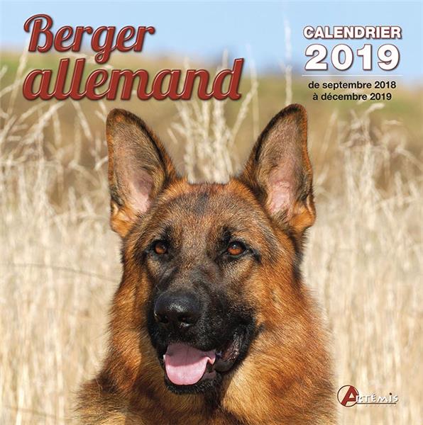 BERGER ALLEMAND Calendrier 2018 