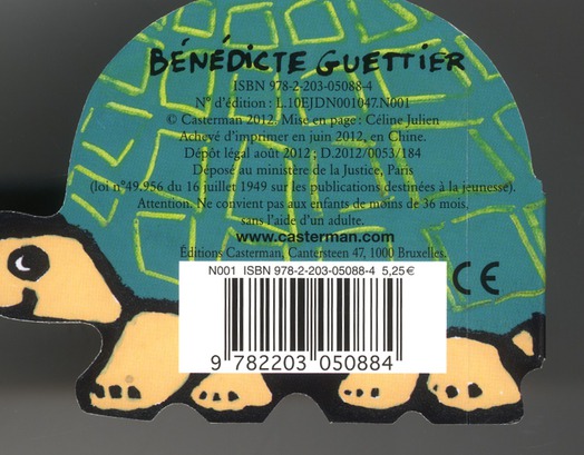 Vie en rond - la carapace de carapate : Bénédicte Guettier - 2203050888