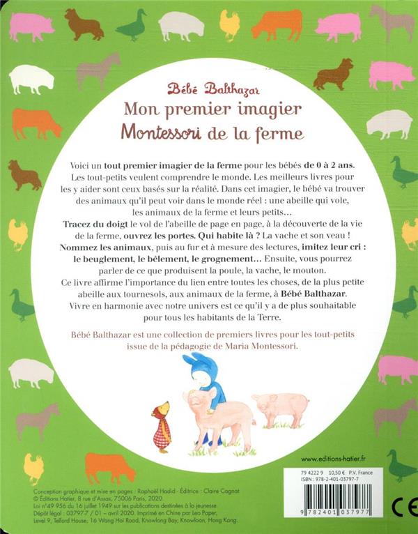 Bebe Balthazar Mon Premier Imagier Montessori De La Ferme Marie Helene Place Livres Sur Les Emotions Pour Enfants Livres D Eveil Pour Bebes Livres Pour Bebes Et Tout Petits Cultura