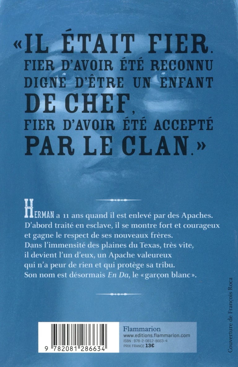 L'apache aux yeux bleus Christel Mouchard