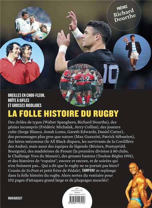 Tampon ! la folle histoire du rugby oreilles en choufleur, boîte à gifles et grosses