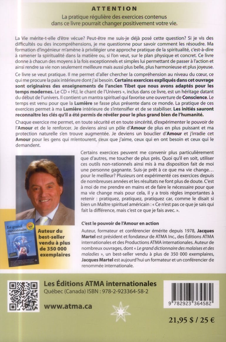 Atma Le Pouvoir De L Amour Jacques Martel Atma, le pouvoir de l'amour : Jacques Martel - 2923364589 - Livres  esotérisme - Livres de Bien-être | Cultura