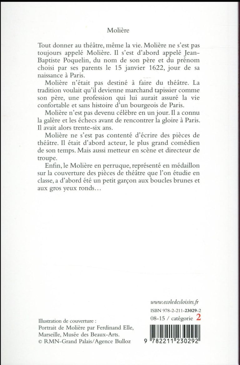 Molière, que diable allait-il faire dans cette galère ? : Sylvie ...