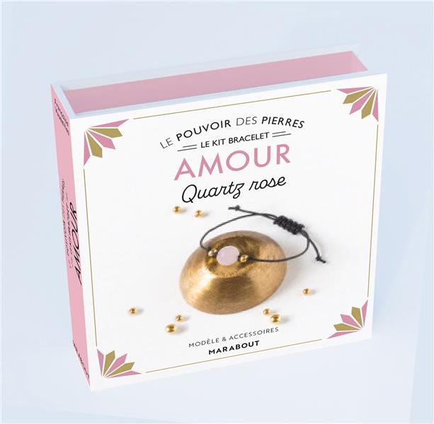 Le Pouvoir Des Pierres Le Kit Bracelet Amour Quartz Rose Fran Oise Vauzeilles