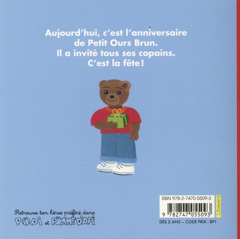 Petit Ours Brun Fete Son Anniversaire Daniele Bour Livres Sur La Famille Pour Enfants Livres D Eveil Pour Bebes Livres Pour Bebes Et Tout Petits Cultura