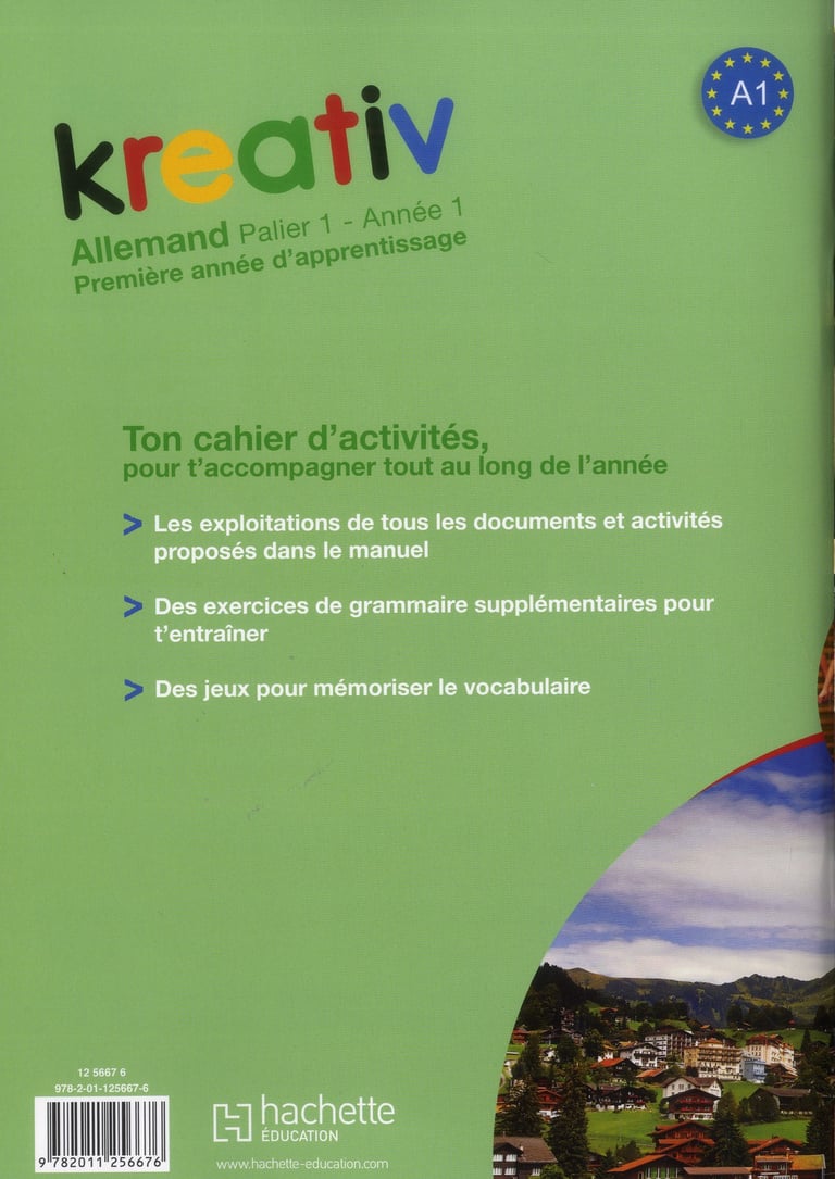 Kreativ Allemand Palier 1 Annee 2 Kreativ - allemand - année 1 palier 1 - cahier d'activités : Katrin  Goldmann - 2011256674 - Manuels scolaires | Cultura