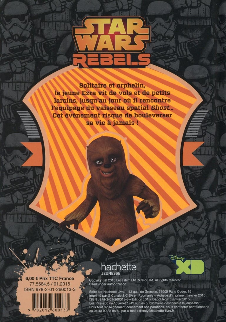 Lucasfilm Rise De The Rebels Livre de Poche Lucasfilm Ltd 