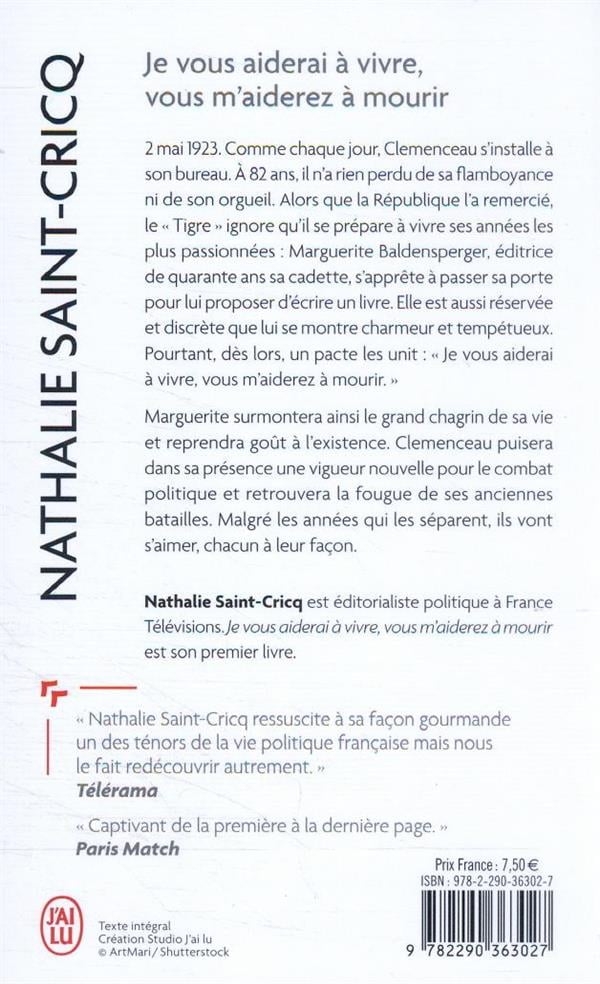 Je vous aiderai à vivre, vous