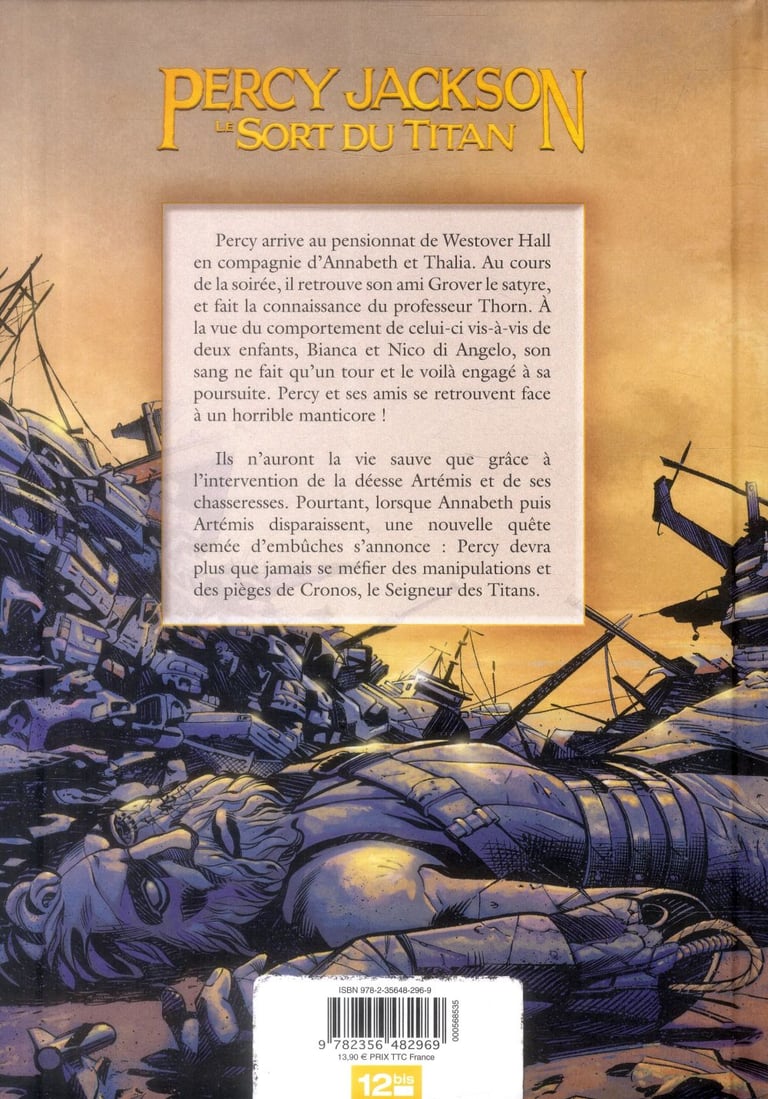 Percy Jackson Le Sort Du Titan Film Percy jackson t.3 - le sort du titan : Attila Futaki,Robert Venditti,Rick  Riordan - 2356482962 | Cultura