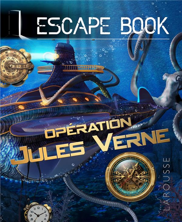 Escape book - opération jules vernes