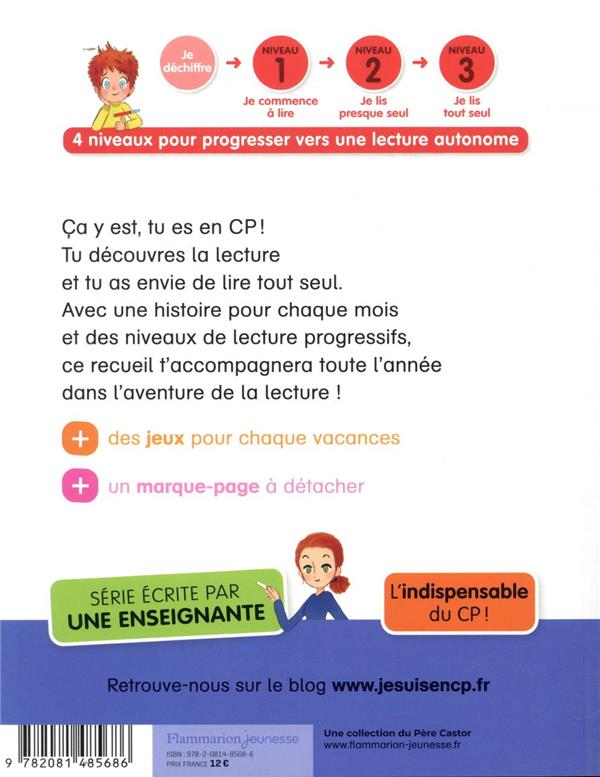 Je Suis En Cp 11 Histoires Pour Toute L Annee Emmanuel Ristord Magdalena Livres Pour Enfants Des 3 Ans Cultura