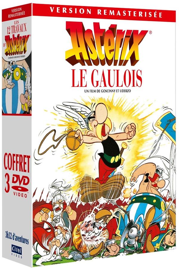 Asterix Asterix Le Gaulois Asterix Et Cleopatre Les 12 Travaux D Asterix Dessins Animes Films Et Dessins Animes Cultura