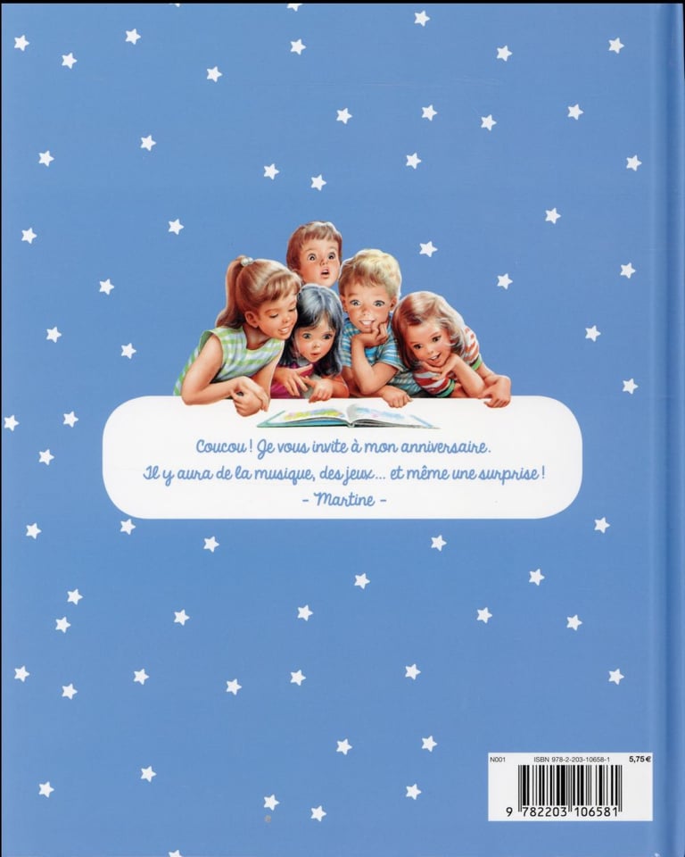 Martine T 1 Martine Fete Son Anniversaire Gilbert Delahaye Marcel Marlier Cultura