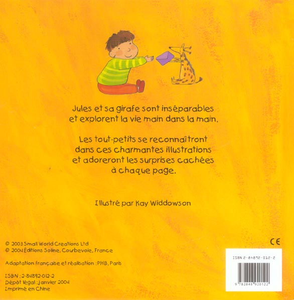 Bon Anniversaire Jules Et Sa Girafe Collectif Livres Sur La Famille Pour Enfants Livres D Eveil Pour Bebes Livres Pour Bebes Et Tout Petits Cultura