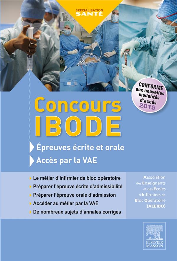 Entrainement Concours Ibode épreuves écrite Et Orale Et Accès Par La Vae Collectif 3052