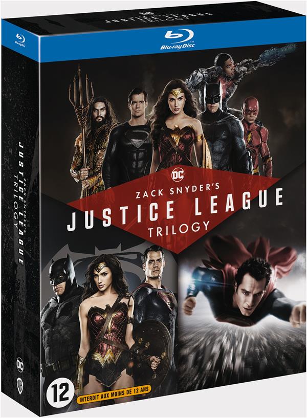 Zack Snyder's Justice League Trilogie : Man of Steel + Batman v Superman :  L'aube de la justice + Zack Snyder's Justice League - Blu-ray Fantastique -  SF - Blu-ray | Cultura