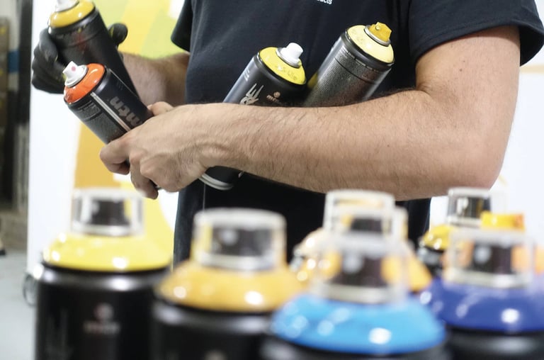 sinto - bombe de peinture effet metal cuivre | WhichOne