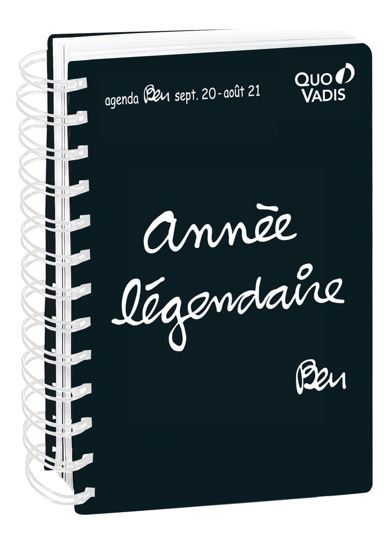 Agenda Scolaire Journalier 2020/2021 - Ben - 15 X 21 Cm - Quo Vadis ...